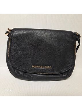 Michael Kors "Bedford" Medium Pebbled Leather Convertible Shoulder/Hand Bag